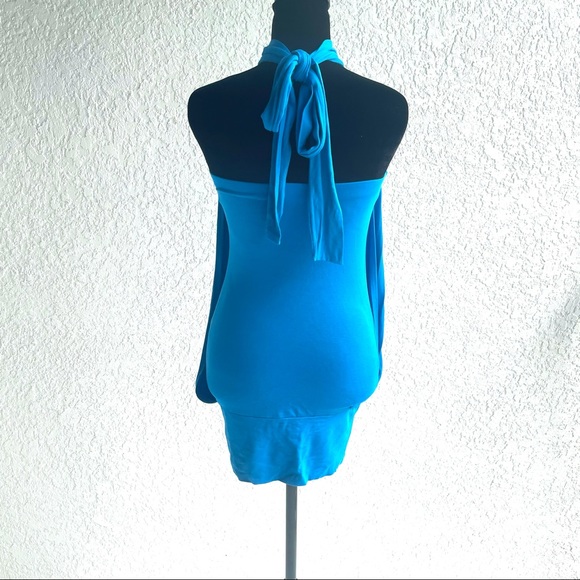 Blue Sexy Club Dress - Picture 3 of 3